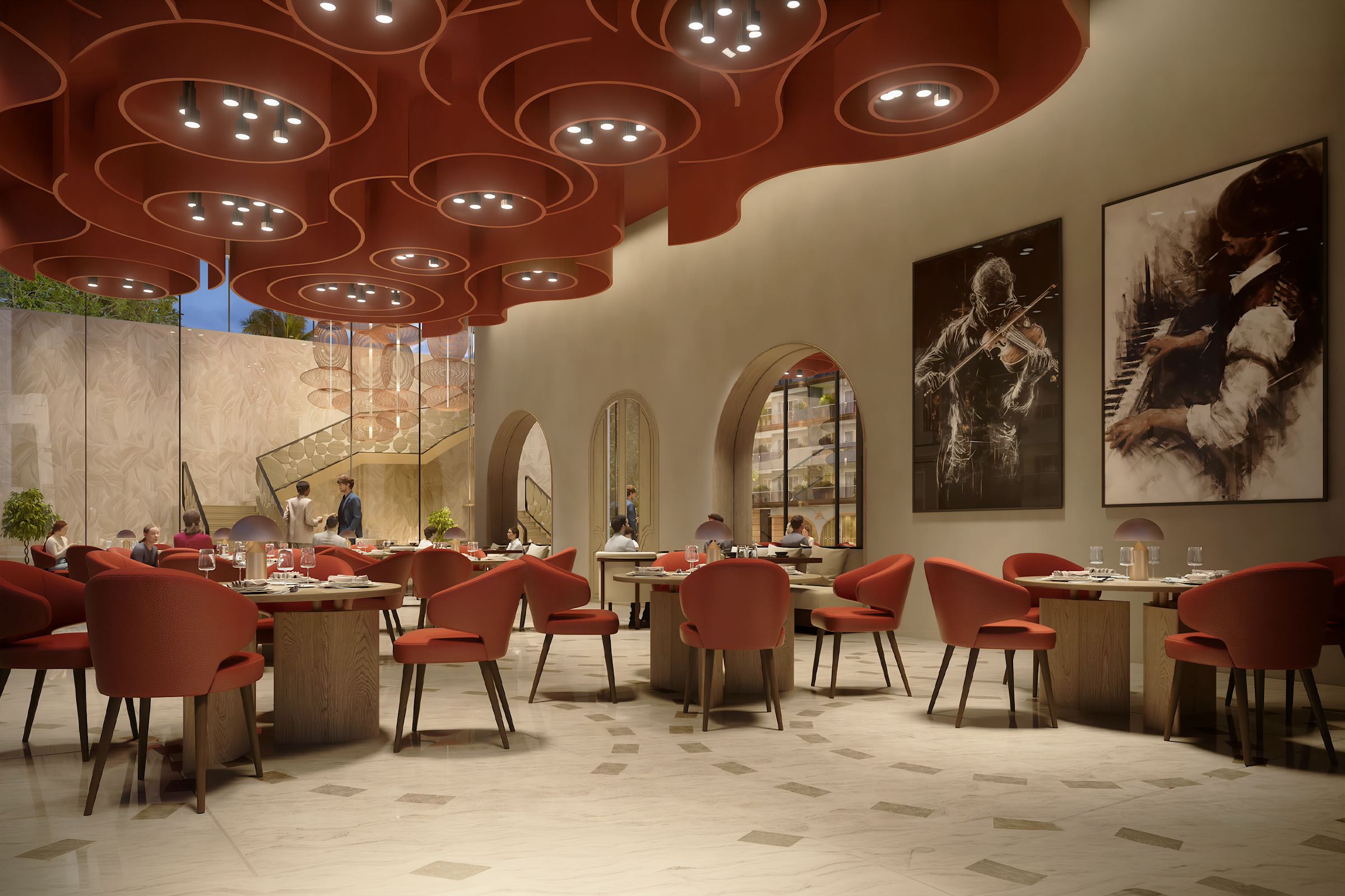Clubhouse restaurant